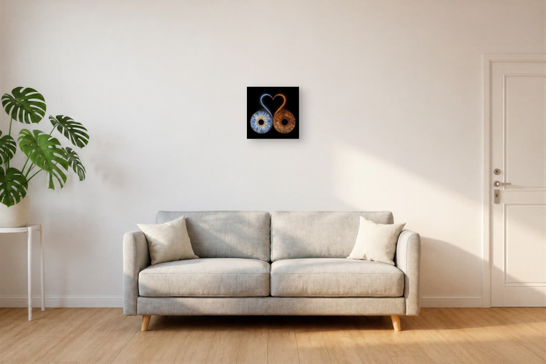 Layout heart - living-room