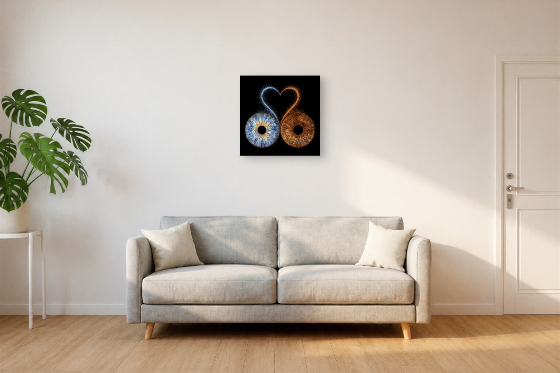 Layout heart - living-room